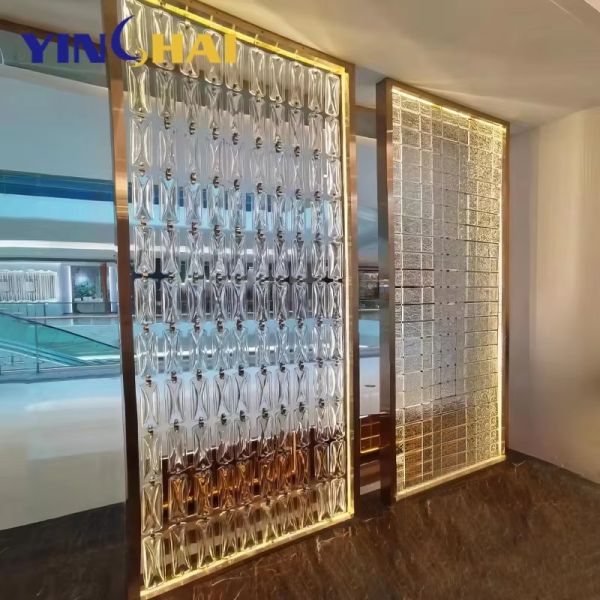 Customize Stainless Steel Wall Partition UV Proof For Living Room And Bedroom