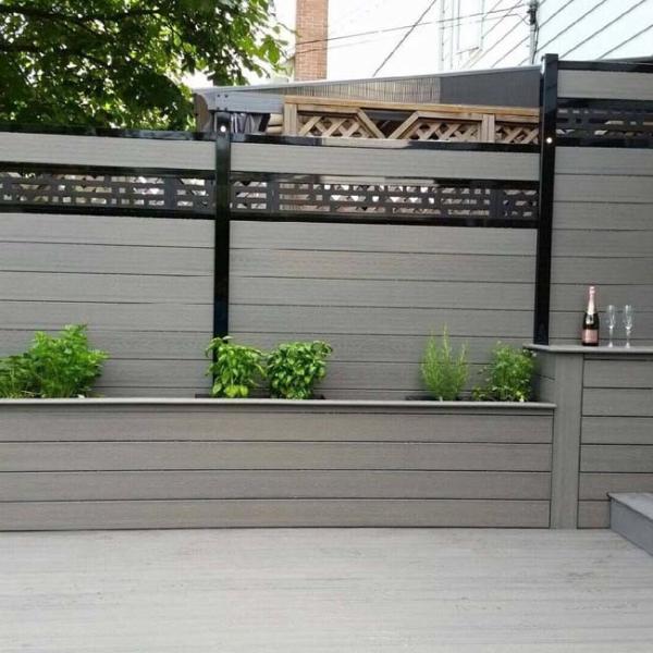 High Glossy Luxury Exterior WPC Wall Panel Outdoor Wall Panel Waterproof Co Extrusion