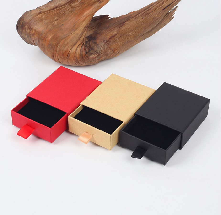 Стиль портативной моды коробки гофрированной бумаги классический для подарка ювелирных изделий