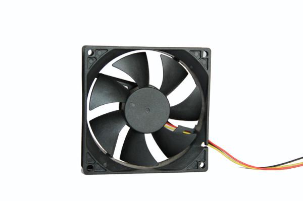 48V DC 92MM Brushless Fan , 4000rmp Commercial Compact Desktop Cooling Fan CE ROHS