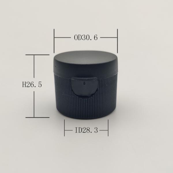 ODM Non Dripping 28/410 Plastic Flip Top Cap For Shampoo Bottle
