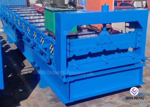 IBR 686 And Corrugated 762 Roofing Sheet Roll Forming Machine 4KW Power