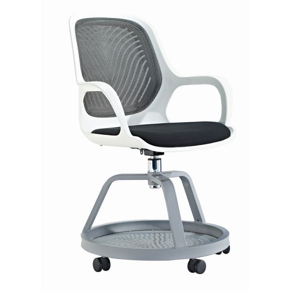 School Lecture Training Room Chairs Revolving With Bookstore