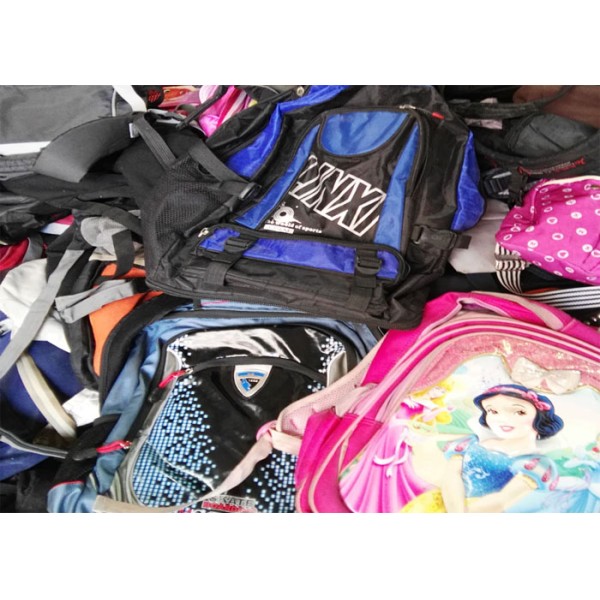 Mixed Size Used School Bags Colorful Holitex For All Seasons Health Certified