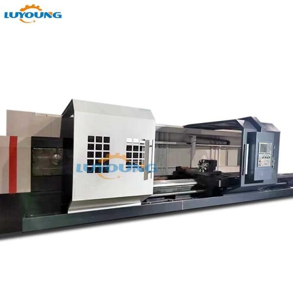 5000/6000mm フラットベッド メタル Cnc トーニング ターンマシン Ck61125 フナックコントローラ