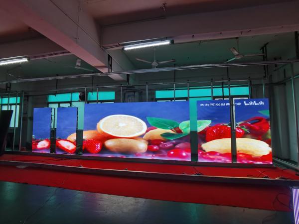 3.91mm SMD2121 Display LED de alquiler 500x500mm IP43 a prueba de agua