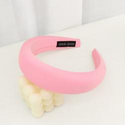 Candy Color Women Sponge Headband Wide Edge Female Makeup Hairbands Korean Hair Accessories