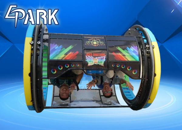 Remote Controlled Intelligent Walking Ride On Car / Rolling Ride Happy Car 3s In Playground And Amusement Center