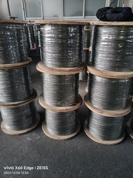 Wire Rope 7X19 Diameter 3.18mm 3.2mm 1/8inch 5000FT 12mm 7 X 7 316 Stainless Steel Wire Rope Construction Ss 304 Rope Wire 3 Mm