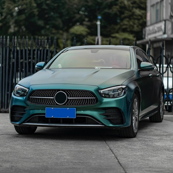 Pure Metal Dark Green Sutra Green Car Wrap Vinyl Car Body Stickers Film Color Change for Vehicle Car Wrapping