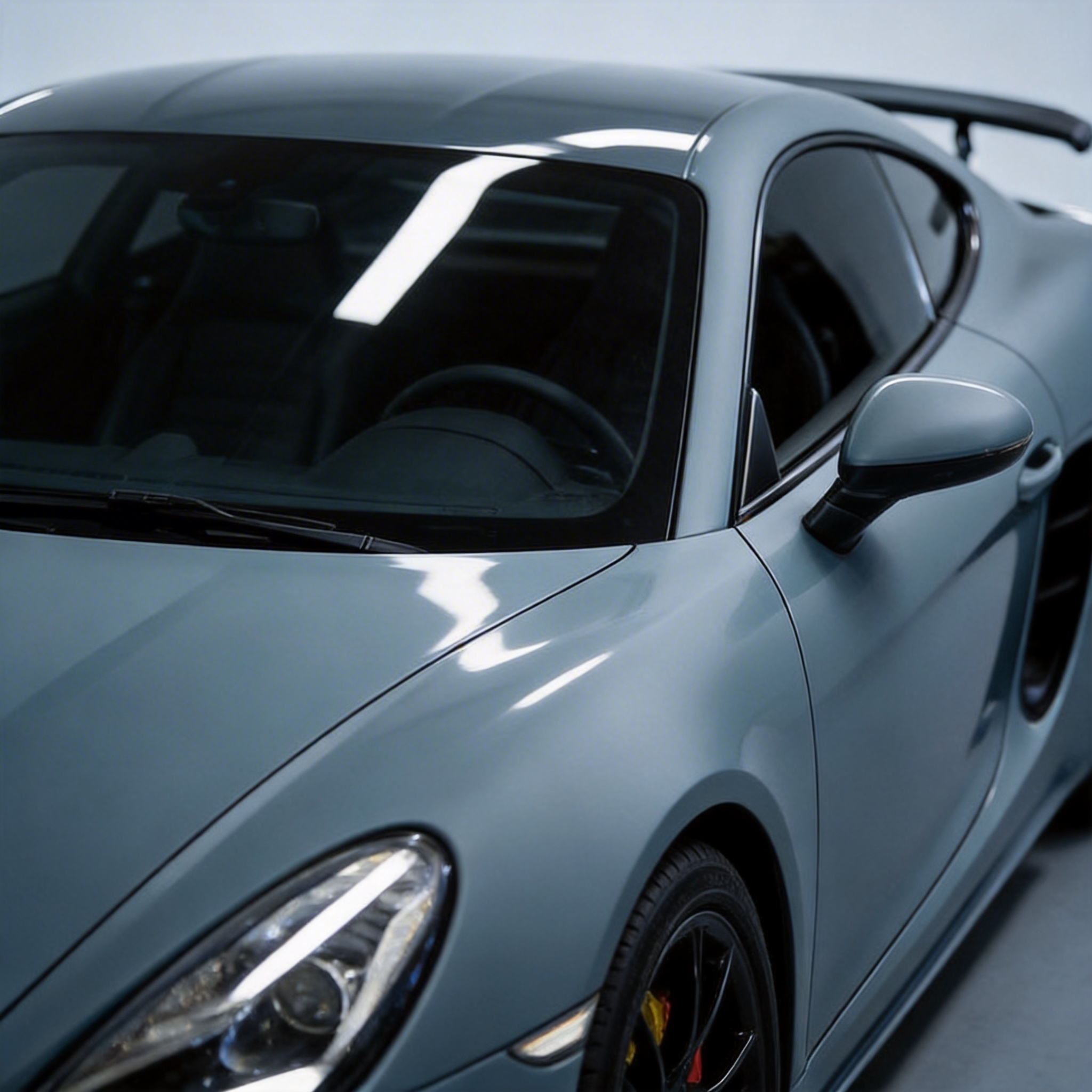 Self Healing Matte Color PPF Scratch Resistant Grey Car Vinyl Wrap Customized