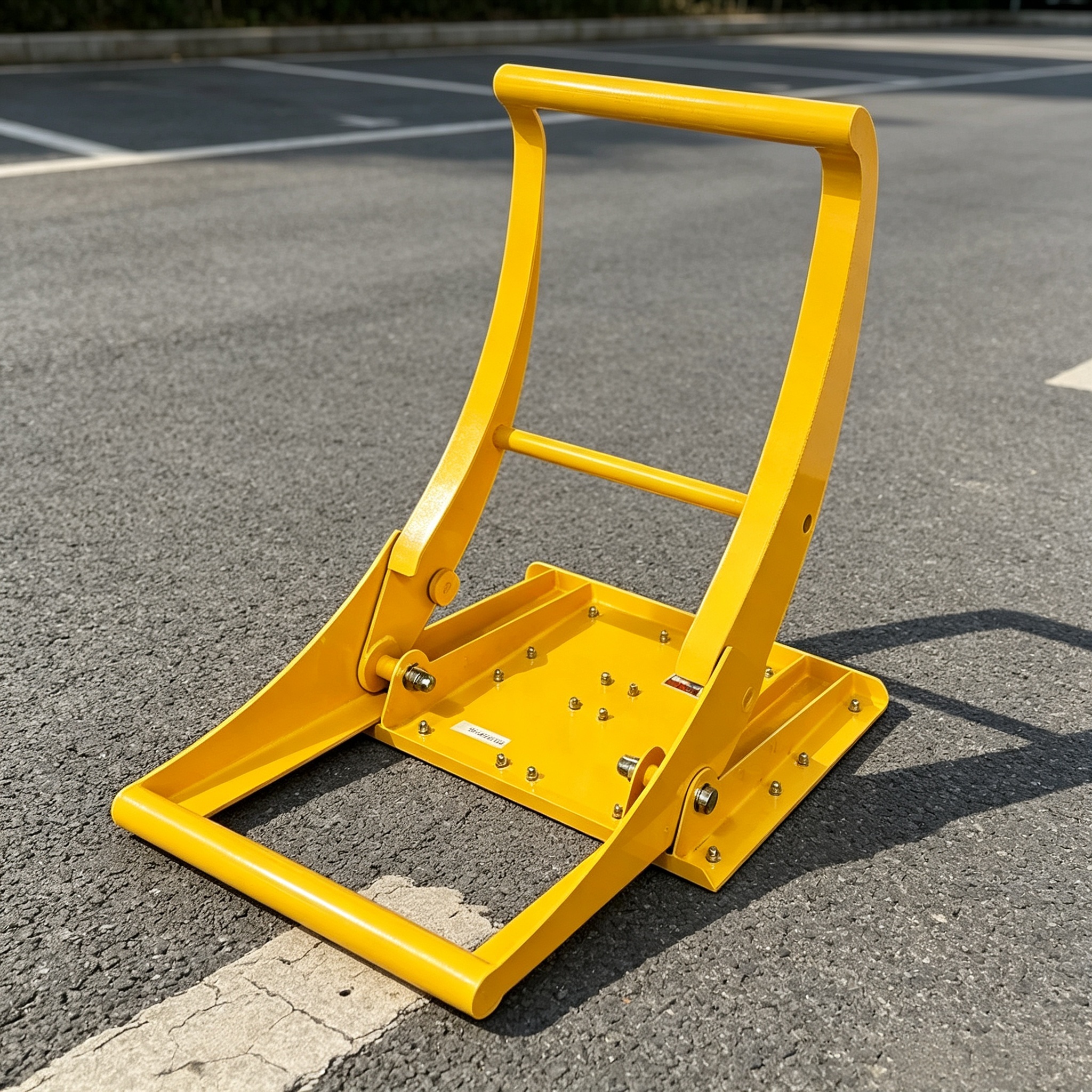 13.4kg Lightweight Foldable Vehicle Security Barrier with Electrostatic Powder Coating for Urban Roads