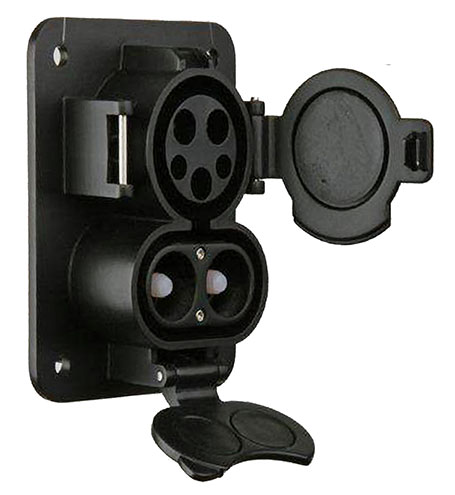 150A 200A 250A 300A CCS1 AC & DC Combo EV Charging Socket CCS1 Combo1 Electric Vehicles Fast Charging connector Inlet