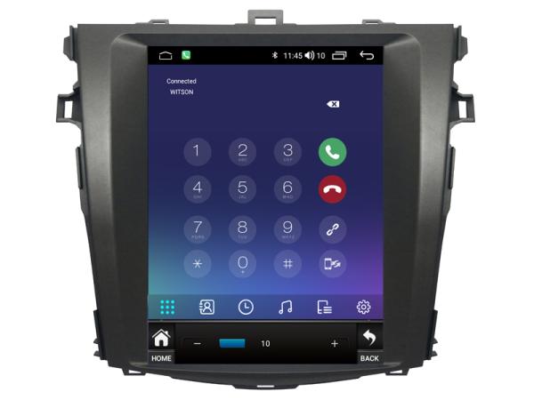 9.7'' Tesla Vertical Screen For Toyota Corolla E140 E150 2006-2013 Android Car Multimedia Player