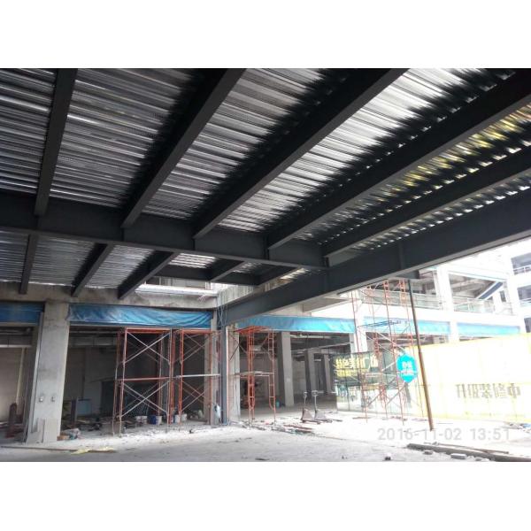 Construções pré-fabricadas das construções de aço da plataforma de 2 andares da armação de aço para o shopping