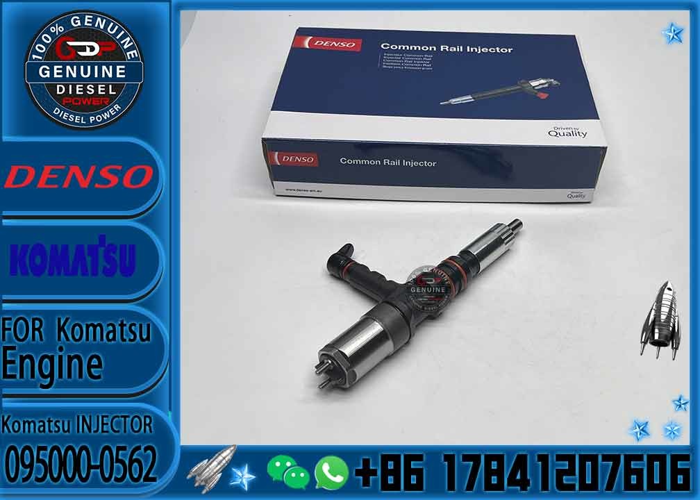 Высококачественный электрический инжектор 6218-11-3101 095000-0562 для Komatsu Sa6D140E