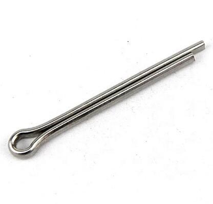 Grade 8.8 DIN94 Carbon Steel Dowel Pins Split Pin Fasteners M0.6 - M3.2 ASME B18.6.3