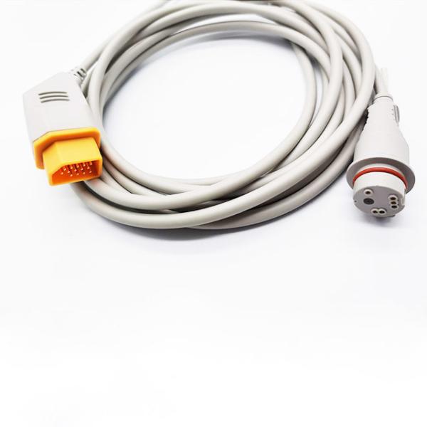 Длина кабеля Нихон Кохден совместимая 13фт кабеля Пин ИБП мужчины 12 соединителя БД