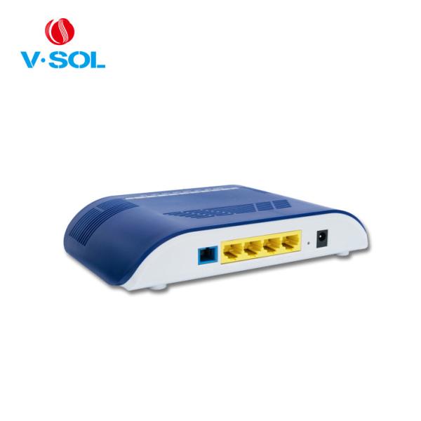 EPON GPON Dual Mode ONU V2810E-4PD Reverse PoE PD Fiber Optic ONU