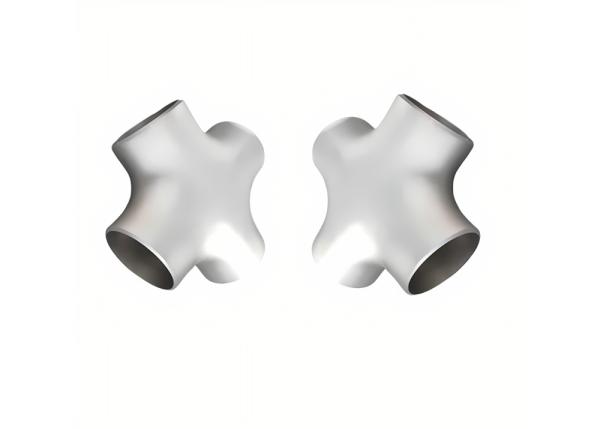 Corrosion Resistant Seamless Titanium Cross for Thick Wall Butt Welding Joint Fitting DN15-DN1200