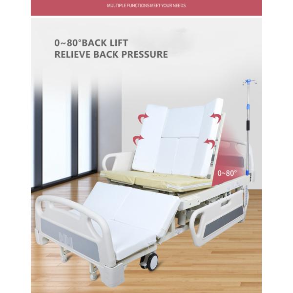 Отделяемой кровать больницы Icu взрослого покрашенная эпоксидной смолой автоматическая терпеливая