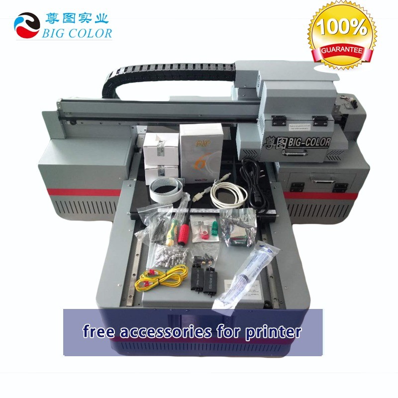 Digital 3040 T-Shirt Printing Machine A2 UV Flatbed Printer for A3 Size DTG Socks Clothing