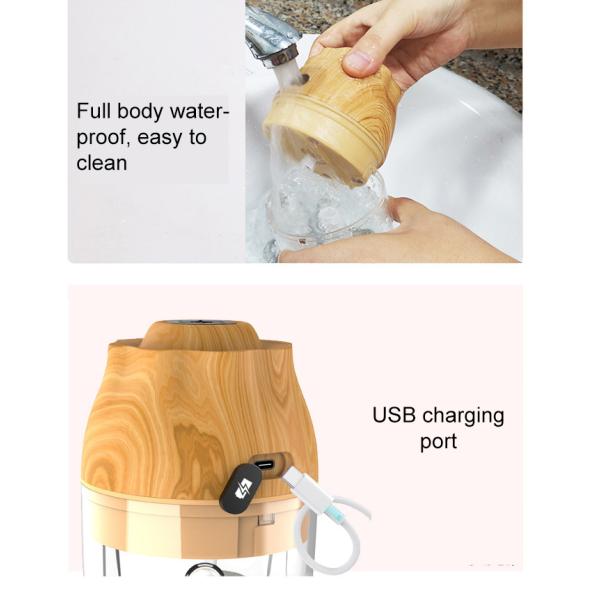 250ML Wireless Portable Electric Garlic Masher Household Kitchen Tools