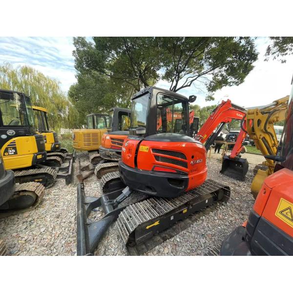 Repaint Color Used Kubota KX163-5 Mini Crawler Excavator In Excellent Condition/Kubota excavator With EPA Engine And Swing Arm