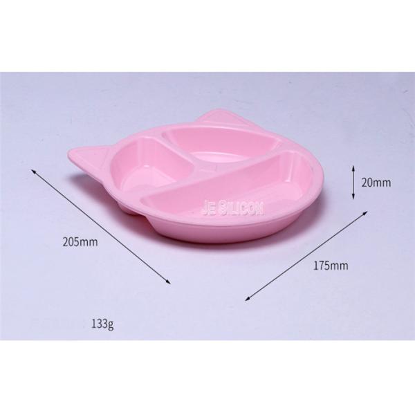 LFGB Grade Silicone Placemat Plate , Non Toxic Smell Baby Placemat Plate