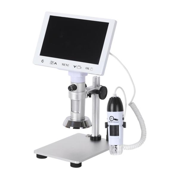High Definition 7-inch LCD Digital Microscope for PCB Control in Industrial Settings
