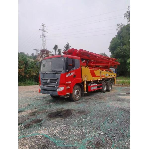 29000kgs Used Concrete Pump Truck Machine Equipment Truck Mounted Pump 2021 Sy 43m