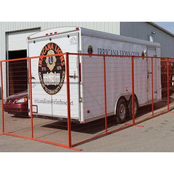 Long Service Life 8ftx10ft Canada Temporary Fencing Anti Corrosion Removable