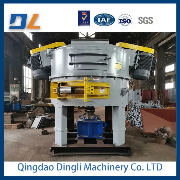 Foundry Sand Mixer Sand Mixer Machine with Grinding Wheel and Rotor