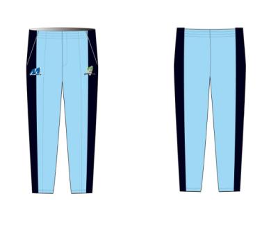 Mens 52cm Waist Cricket Teamwear Trousers Sublimation Print With 2 Pockets