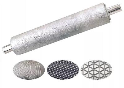 Rolo de gravação de aço de cilindro de gravação personalizado para máquina de couro