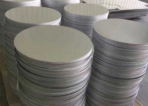 Low Density 1050 1100 Aluminum Round Disc , Die Casting Aluminum Circle Blanks