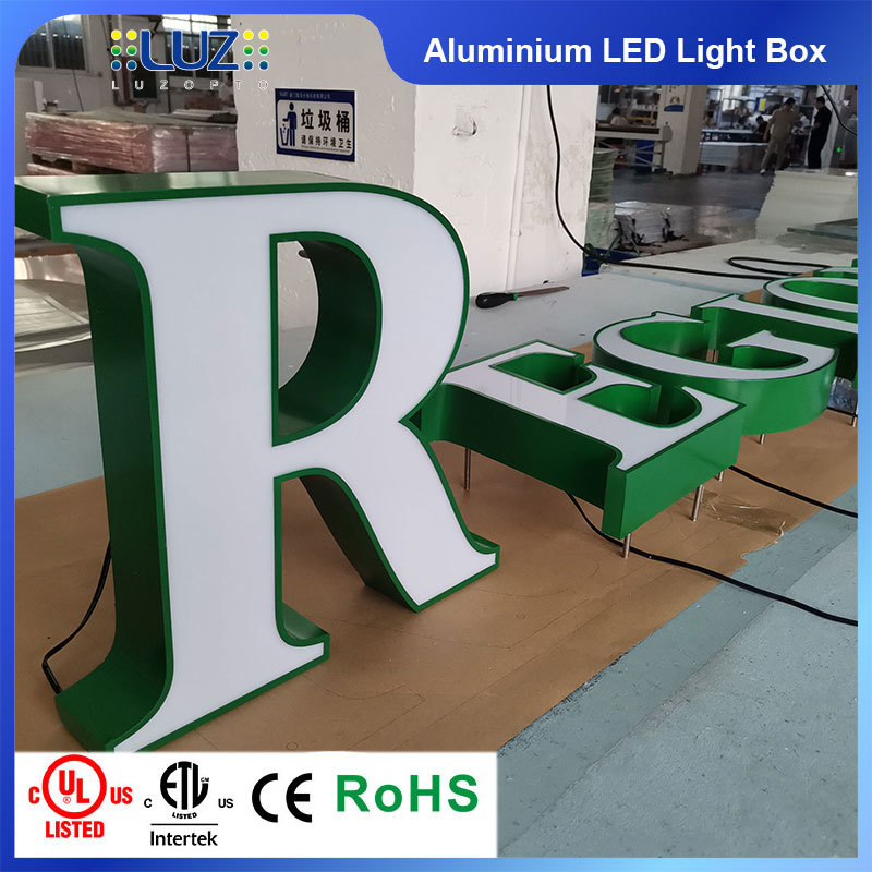 Custom Frontlit 3D LED Channel Letters for Commercial Storefront Signage