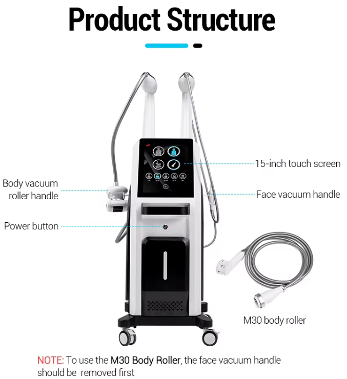 Face Lifting Cellulite Removal Inner Roller Machine Vela Body Sculpture Machine