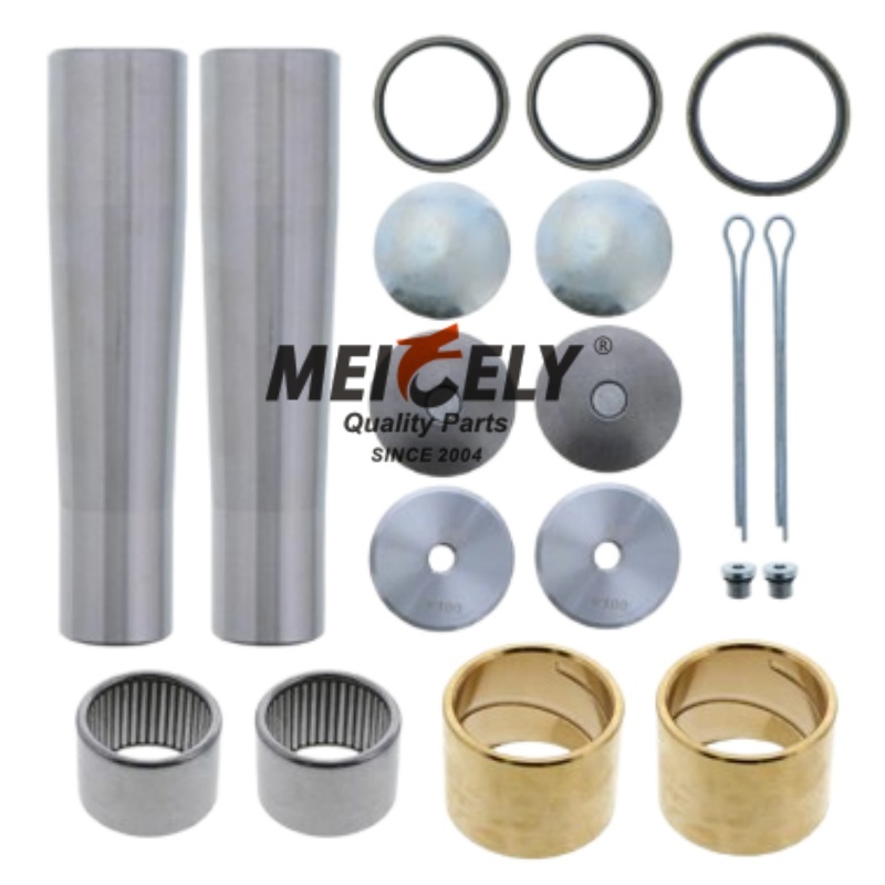 Heavy-Duty 301SQ47E King Pin Repair Kit Premium Steering Axle King Pin Set Fit Mack