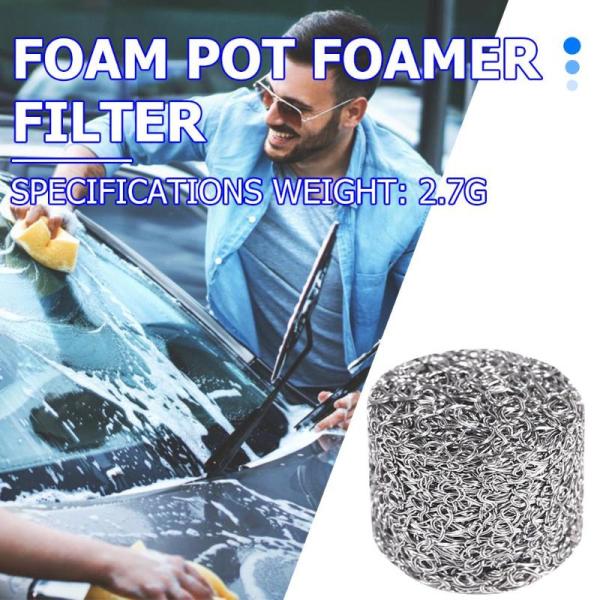 Durable High Pressure Foam Pot Nozzle Sprayer Deicing Agent Spray Gun Filter