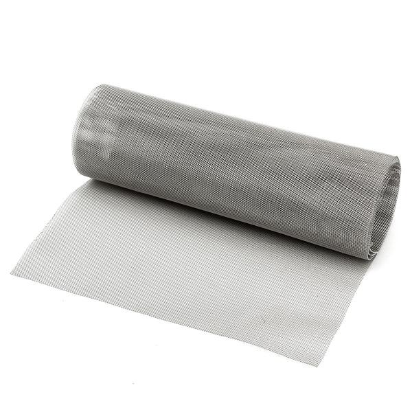 Malha tecida de aço inoxidável alta de Mesh Silver Color 200 do fio da tensão 0.05mm