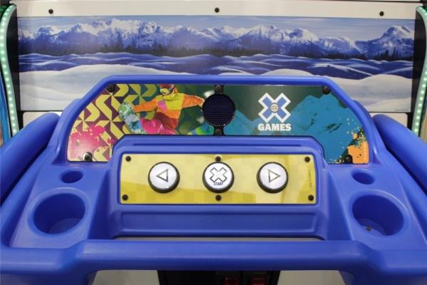 Coin Operated Redemption Snow Game Machine Ski Simulator