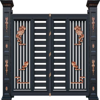 Porte de jardin galvanisée en aluminium pour piétons