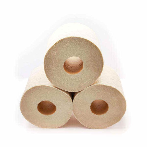 Practical 3 layers virgin wood embossed pulp ultra soft white wc toilet paper roll