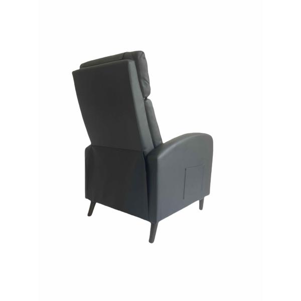 Recliner Chair PU Leather Recliner Sofa Home Theater Seating with Lumbar Support