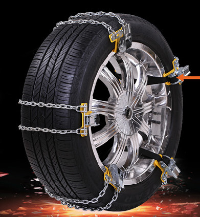 Universal ensure safety car snow chain for Easy Ski Transportation