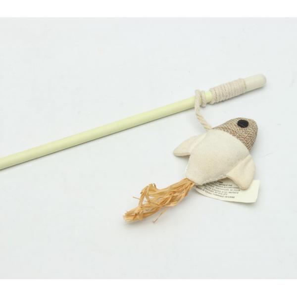 Fish Shape cat teaser cat teaser stick toy cat toy teaser wand