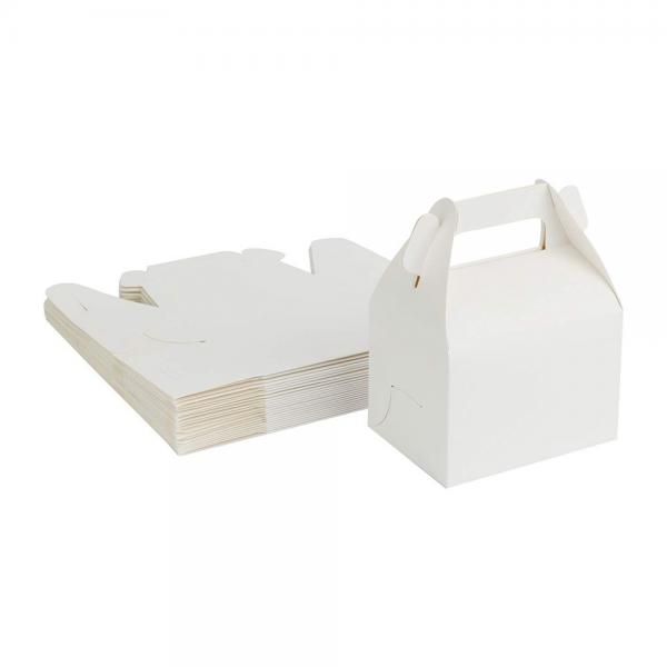 Envases de pasteles y dulces personalizados Cajas de papel para llevar con material ecológico