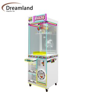 Dreamland 28 Clips Coin Operated Win Clip Machine Mini Prize Gift Vending Game Machine for Arcade Retail Store
