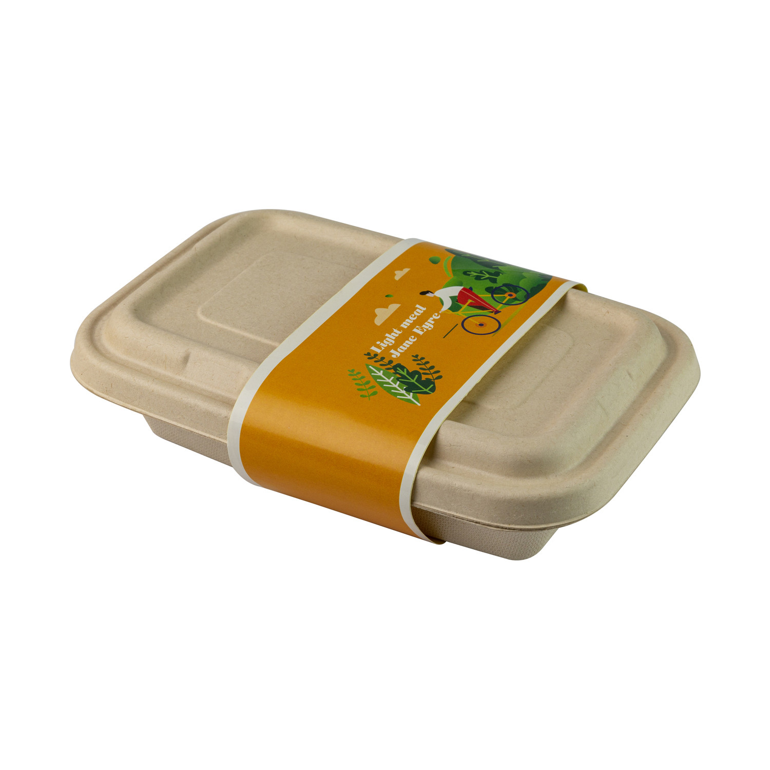 Пульпы багассы фабрики 100% пищевой контейнер Biodegradable Compostable упаковывая